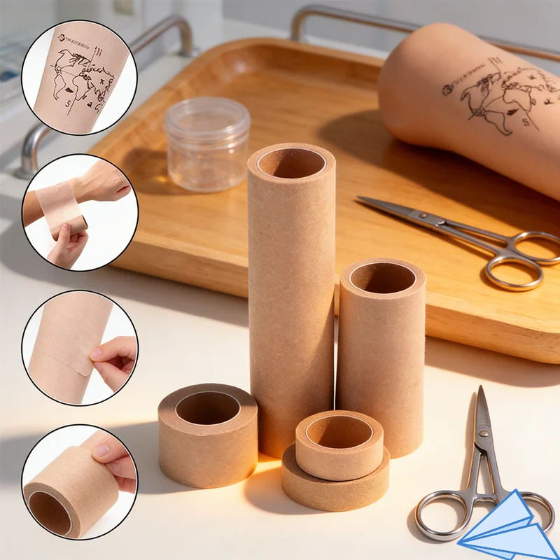 

2026 НОВАЯ невидимая лента для скрытия шрамов и татуировок, 1 рулон, покрытие для невозможен кожи с полным покрытием, водонепроницаемая и невидимая