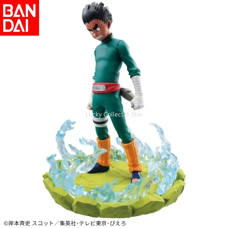 Bandai 100% Genuine Naruto Memorable Saga Nara Shikamaru Rock Lee PVC Doll Toy Children's Gift Collection Model Ready in Stock