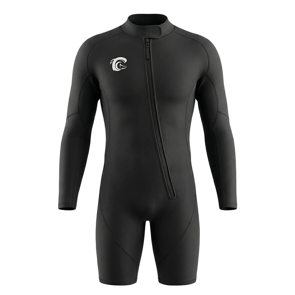 

Гидрокостюм для снорклинга и дайвинга из неопрена 2 мм, гибкий костюм для плавания и серфинга для мужчин, устойчивый к разрывам