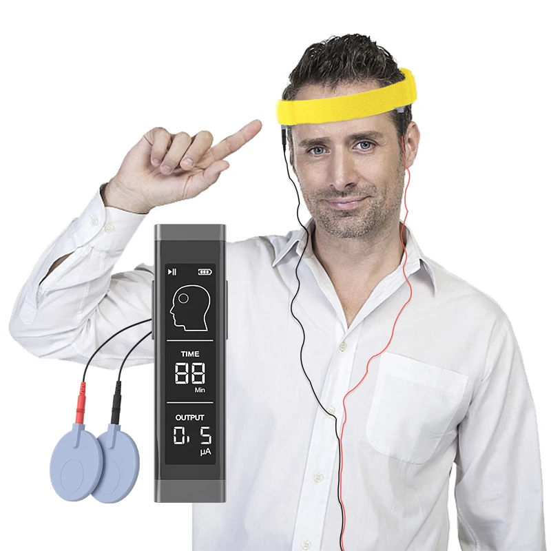 ODM OEM Digital Technology Relieve Headaches Depress Relax Brain Stimulation Insomnia Relief Device Therapy Massage TDCS