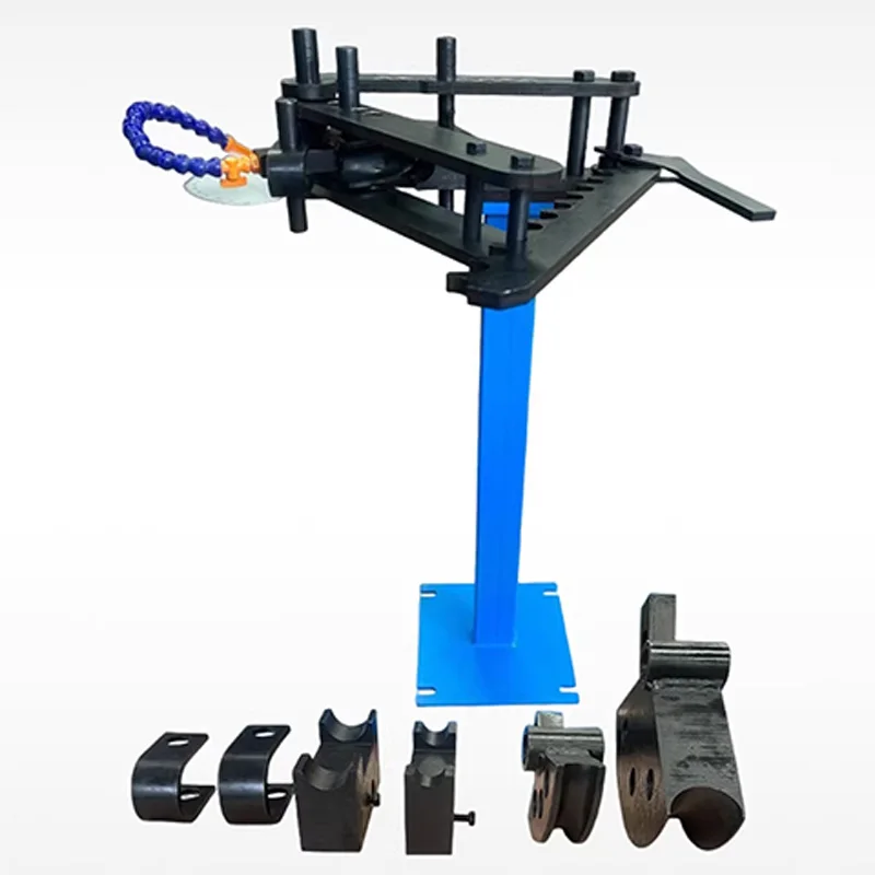 Manual Metal Pipe Bender 2-inch Round Pipe Bending Shaft-Type Pipe Bender 120° Stainless Steel Sheet Bending Gearbox(Customized)