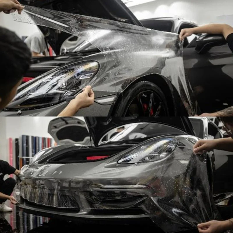 Leonardo Manufacturer 14mil Transparent Self Healing Car Film protection Nano Ceramic Coating TPU PPF Car Paint protection Film