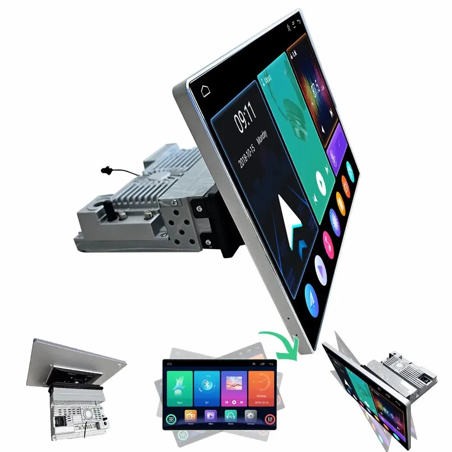 Autoradio universel Android, DSP Carplay, 2 Go/32 Go, lecteur multimédia, stéréo, DVD, pour voiture