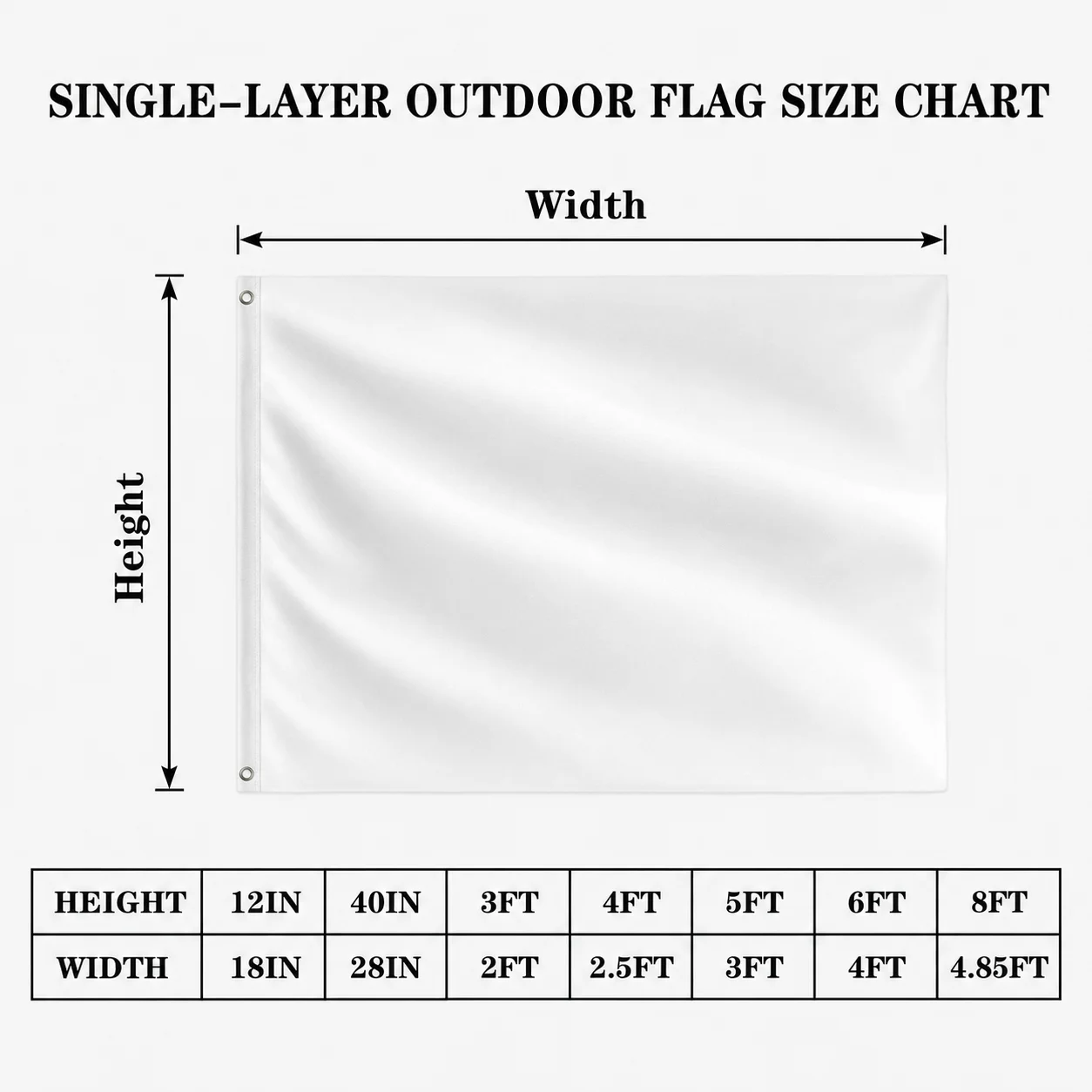 Custom Photo Single-Layer Outdoor Flag, Personalized Polyester Garden Yard Porch Banner, Single-Sided Print Home Decor Gift Idea