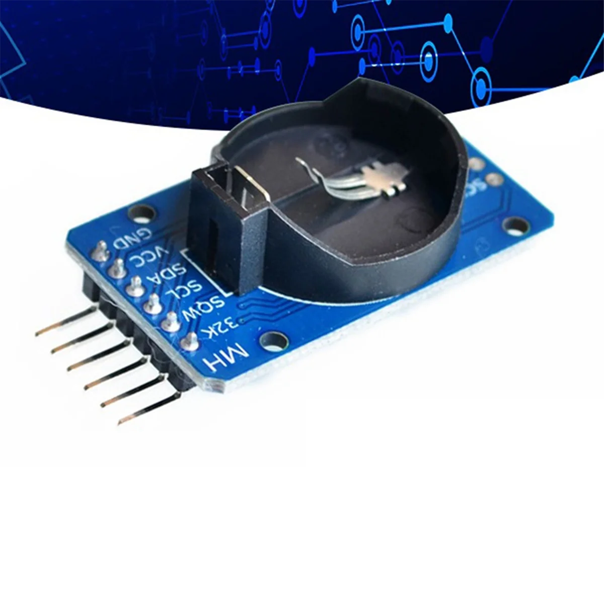 A51I DS3231 AT24C32 IIC Module Precision Clock Module Memory 3.3V/5V Temperature Sensor Portable Module
