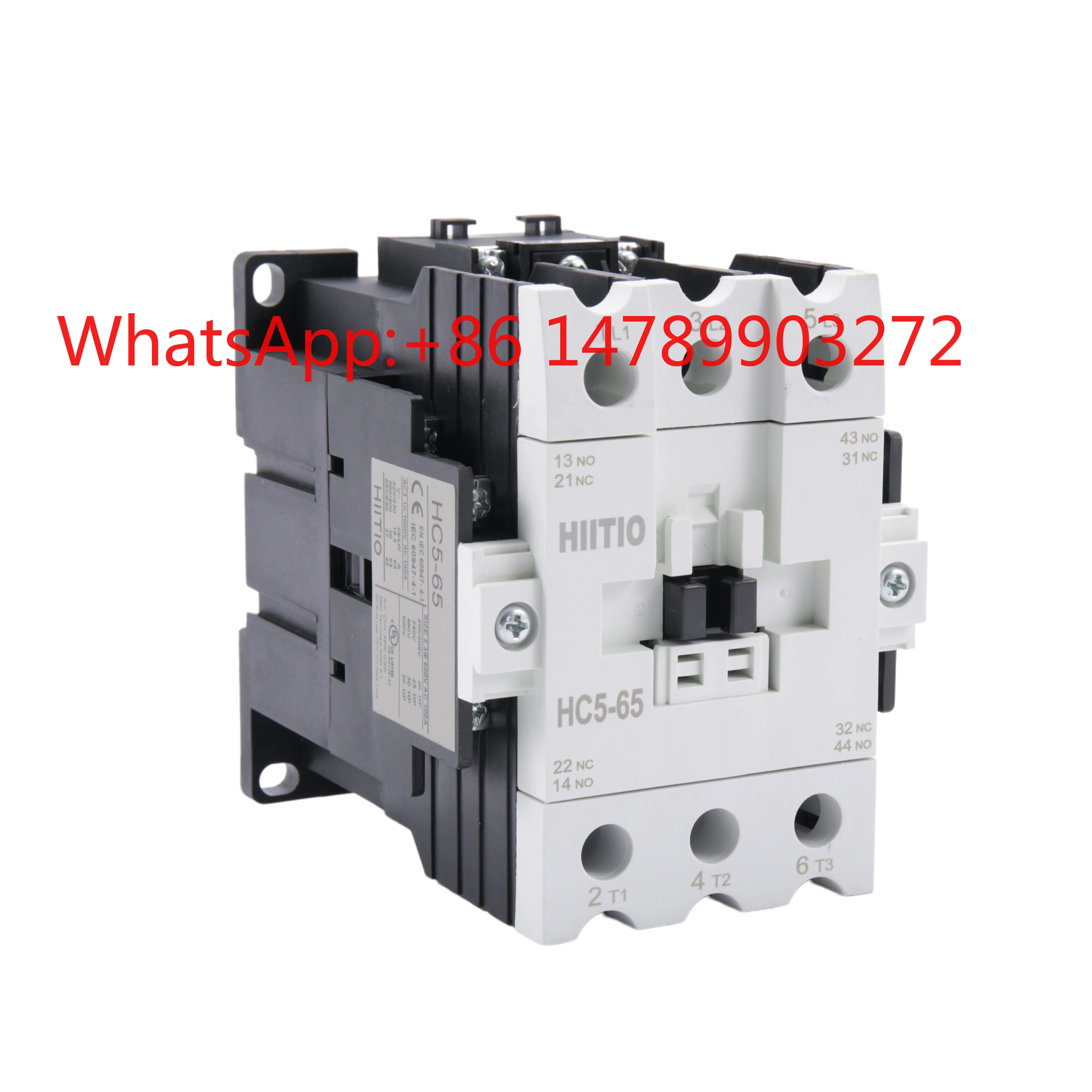HC5-65 3P Mini Contactor 65A 600/1000V IEC Motor Cabinet Control Switch