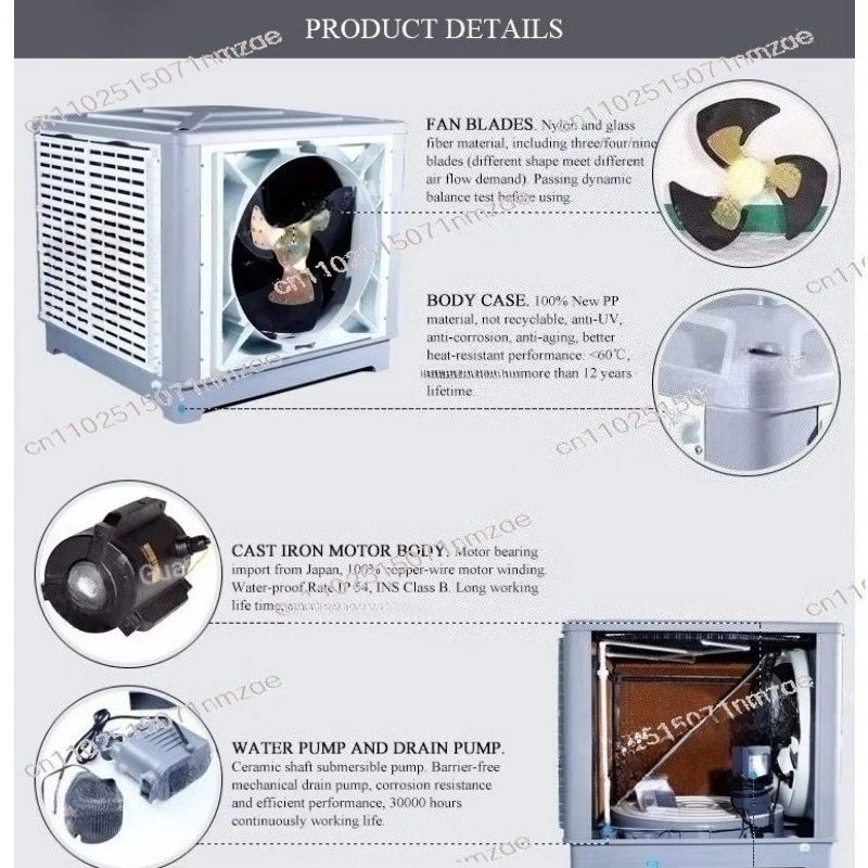 Air Water Cooler South Asia/Evaporative Cooler Saudi Arabia/Air Cooler India