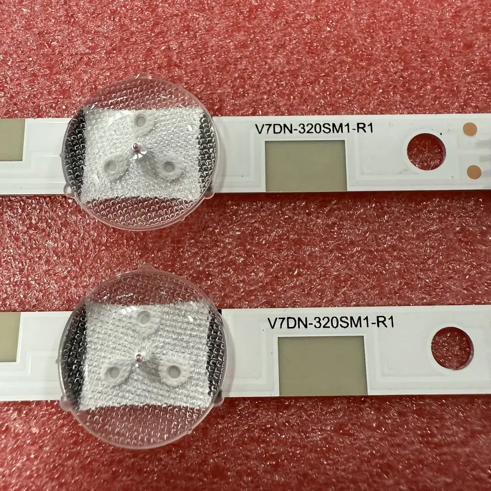 LED backlight strip(2) for Samsung UE32M5075AU UE32M5005AW UE32M5002AK UN32M5300AFXZA V7DN-320SM1-R1 2017 SVS32 FHD FCOM 7LEDS