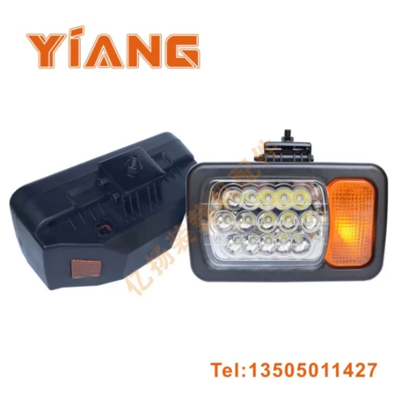 

For Lonking Loader Parts 833 850 853B 855D Forklift Wide View LED Front Combination Headlight Core 855N Parts