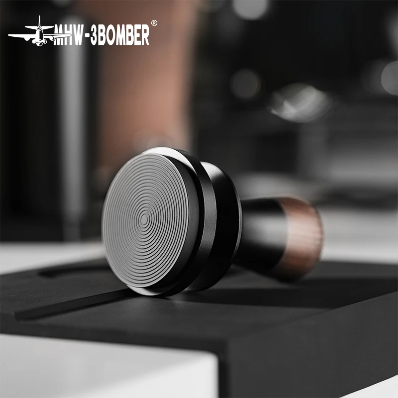 MHW-3BOMBER 30lbs กาแฟ Tamper Ripple ฐานความดันคงที่ Espresso Tamper 3pcs ปรับเทียบสปริงโหลด Home Barista เครื่องมือ