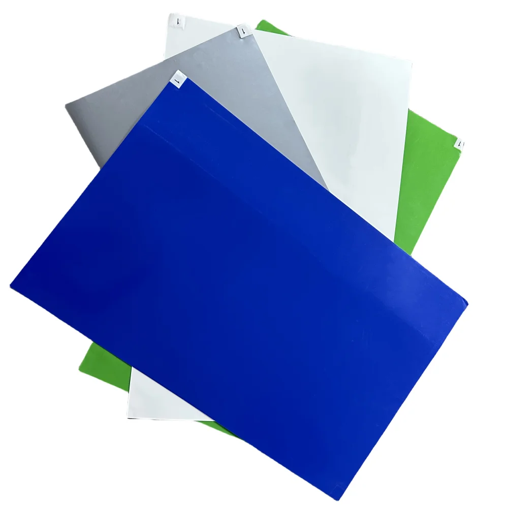 5PCS Disposable Cutting Size 30 Layers Peelable Thickness Tacky Mats Sticky Mat For Cleanroom Floor