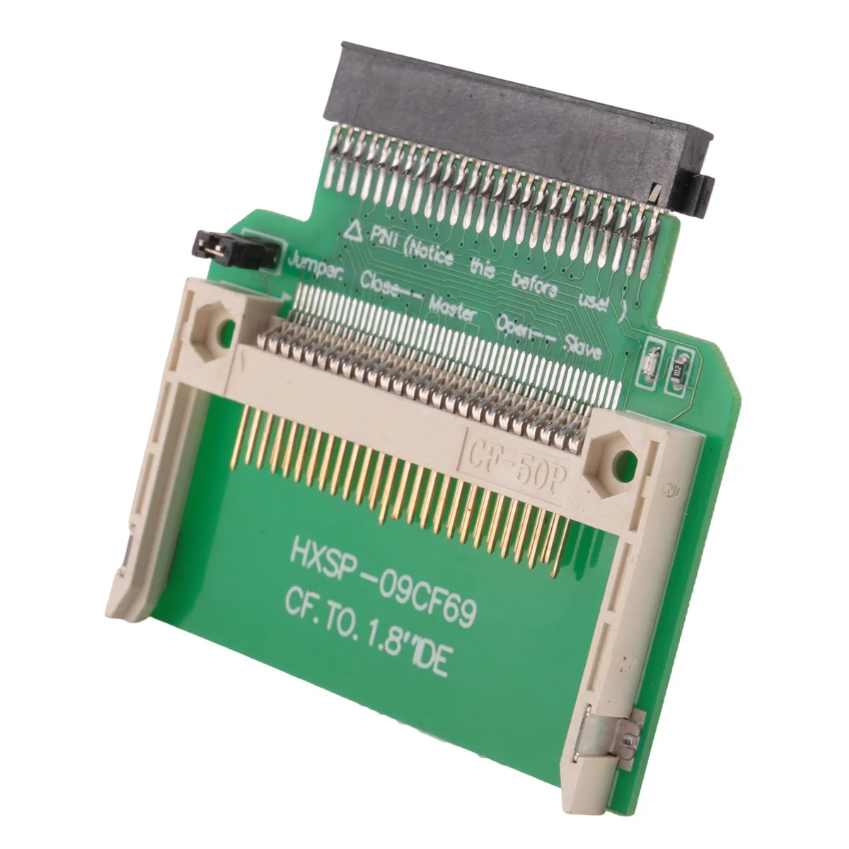 

Карта адаптера КартаMerory Compact Flash на 50-контактный 1,8-дюймовый жесткий диск Ide Адаптер SSD