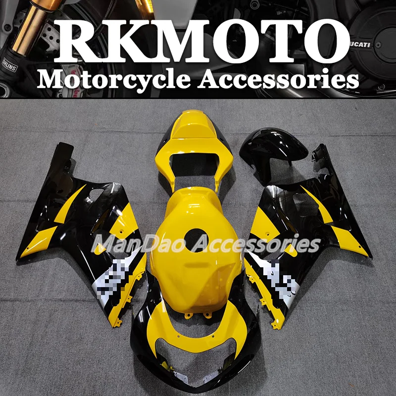 

Motorcycle Whole Fairing kit fit for GSXR600 750 01 02 03 GSXR 600 GSX-R750 K1 2003 2001 2002 full Fairings set Yellow Black