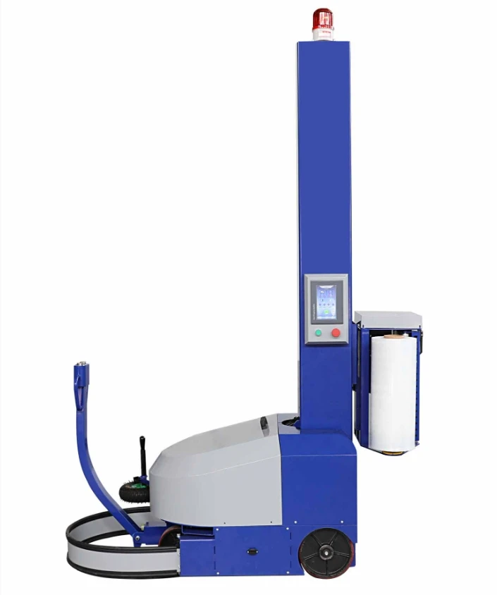 ZOEY Automatic Mobile Stretch Wrapping Machine For Large Pallet Size Pallet Stretch Film Wrapping Machine For On Packing