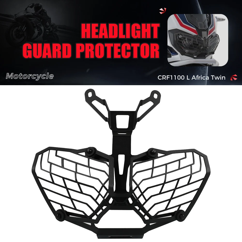 Headlight Guard Protector Cover For Honda CRF1100 L Africa Twin CRF1100L CRF 1100 L 2015 2016 2017 2018 2019 2020 2021 2022 2023