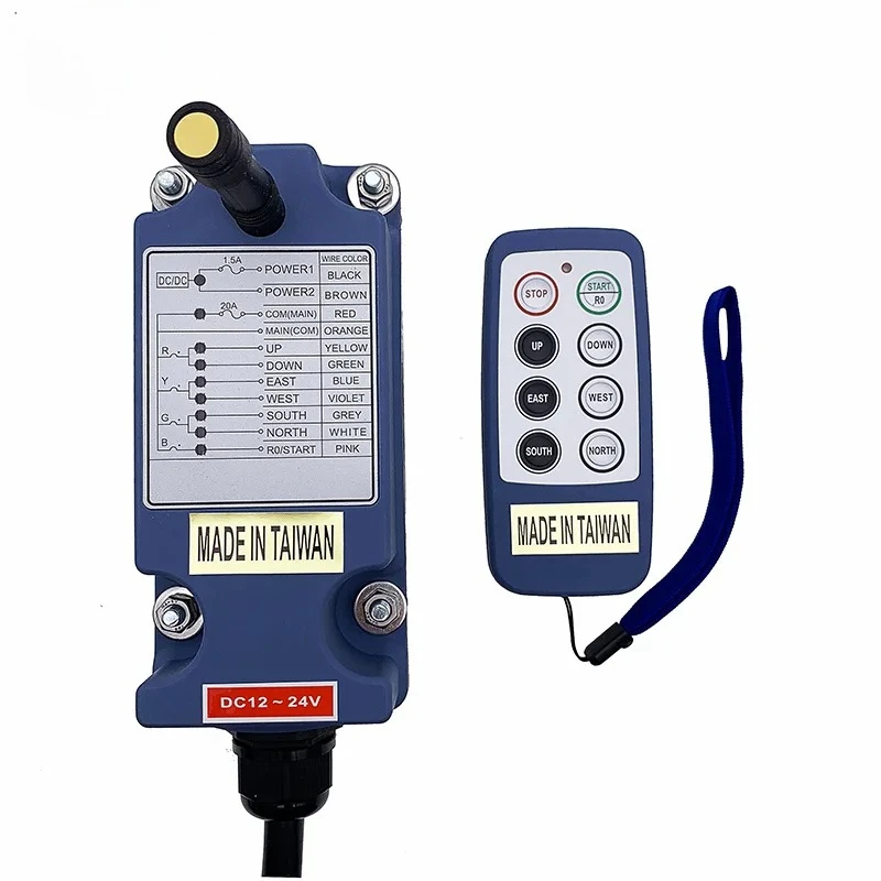 Industrial Wireless Radio Crane Remote Control switches winch Hoist