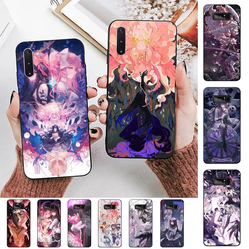 MAGICAL GIRL MADOKA Phone Case For Samsung Note 8 9 10 20 pro plus lite M 10 11 20 30 21 31 51 A 21 22 42 02 03