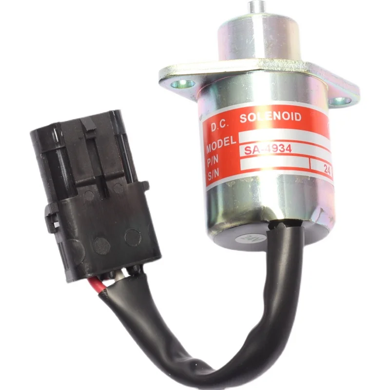

Excavator accessories for Perkins flameout solenoid valve switch SA-3934 2848A279 12V 24V