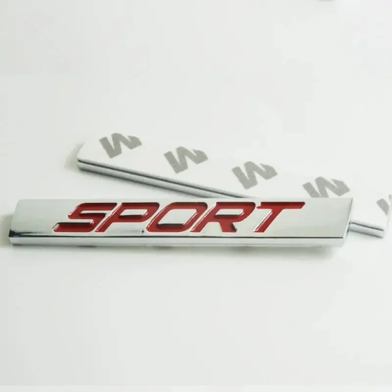 

Zinc Alloy Sport Logo Car Styling Emblem Badge Auto Refitting 3D Sticker Decal for VW Peugeot Chevrolet Mercedes Benz Audi KIA