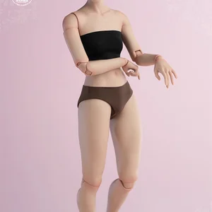 العالم المشترك مرن الجسم العمل الشكل أنثى الجندي الأبيض المدبوغ الجلد عادي الدهون الساق 1/6 AT201 AT202 AT203 الفتيات 12 أعلى 8 تمثال نساء سمينة للمبيعات - رقم 3