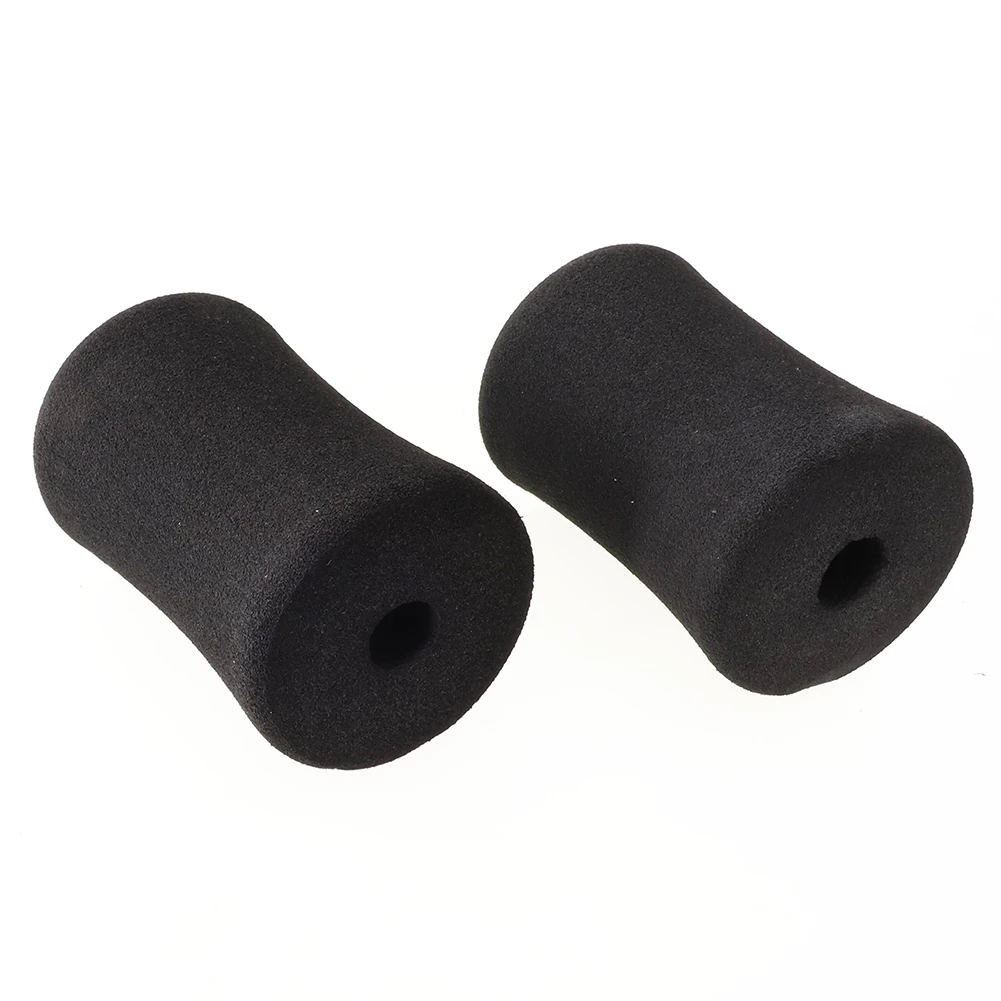 Hook Foot Foam Foot Foam Pad Rollers Set Replacement 1Pair Black Exercise For Weight Bench Gym Home Functional