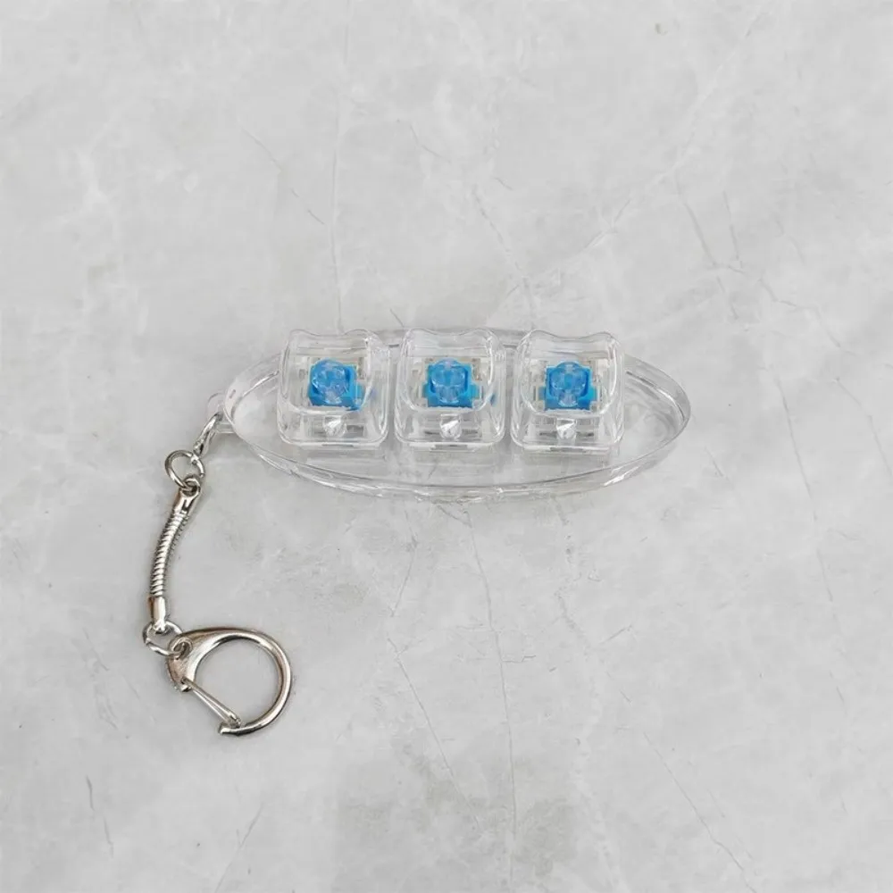 جديد 3 مفاتيح Keycap قرصة لعبة إصبع لوحة المفاتيح DIY تململ المفاتيح الإغاثة الإجهاد الميكانيكية زر Keycap