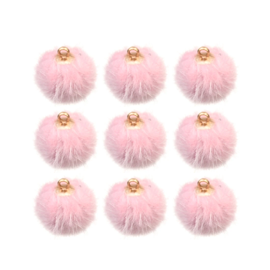 24pcs/lot 15mm Monochromatic Wool Ball Making Fluff Ball Weaver Weaving Needle Diy Craft Knitting Wool Tool Kit Accessories