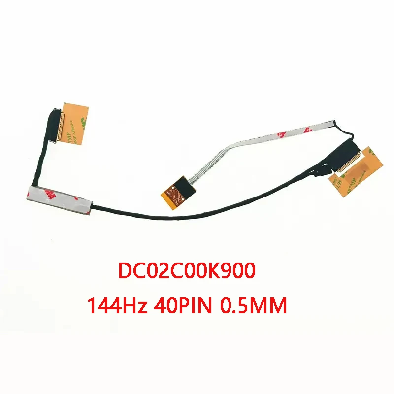 Cable EDP LCD genuino para portátil Lenovo Legion Y740, Y730, LPY5, 144Hz, 40 Pines, 0,5 MM, DC02C00K900, nuevo