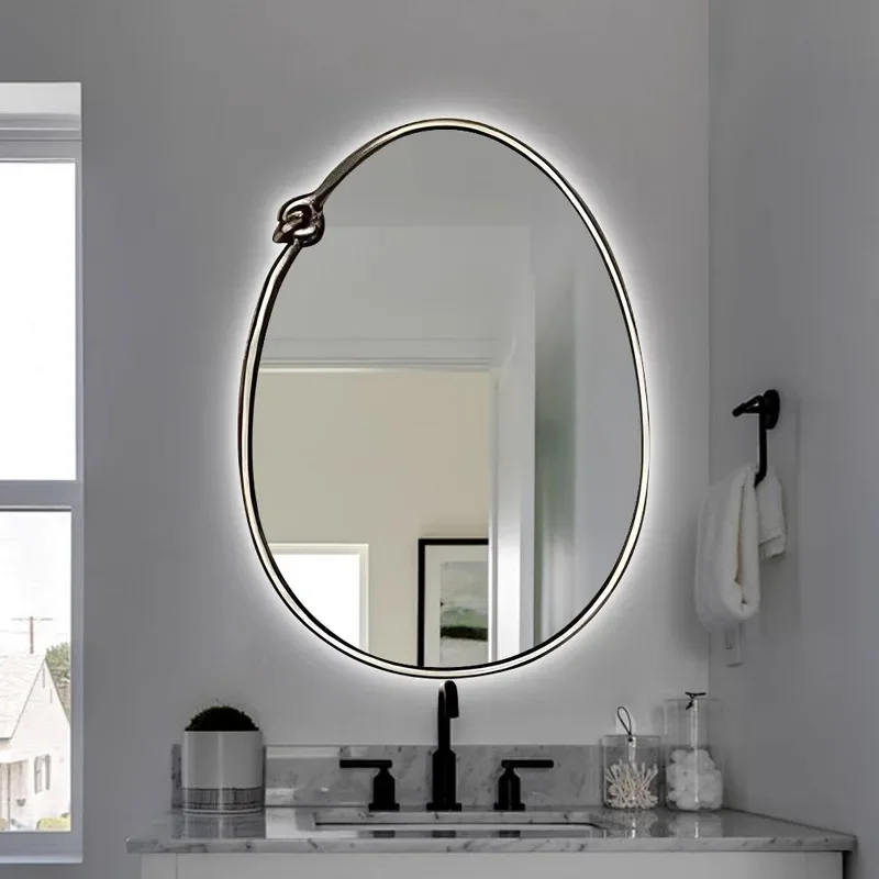 Mirror Round Wall Sticker Mirrors Decoration Home Design Small Appearance Increases Large Full Body Mirror Self-adhesive Miror