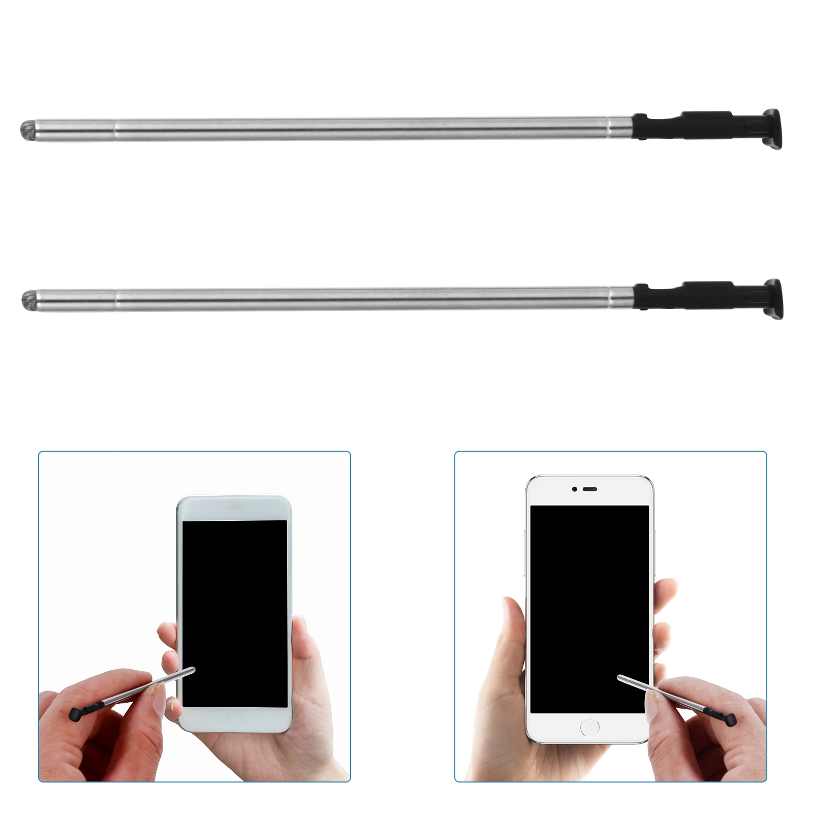 

2 Pcs Stylus Touch Screen Pen Precise Comfortable Drawing Capacitive Pens Plastic Editing