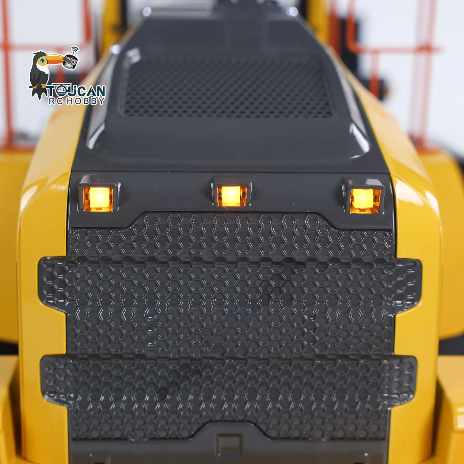 Toys 1/14 E260L RC Hydraulic Loader Metal Radio Control Construction Vehicles ST8 Radio Lock Differential Coupler Sound Trucks