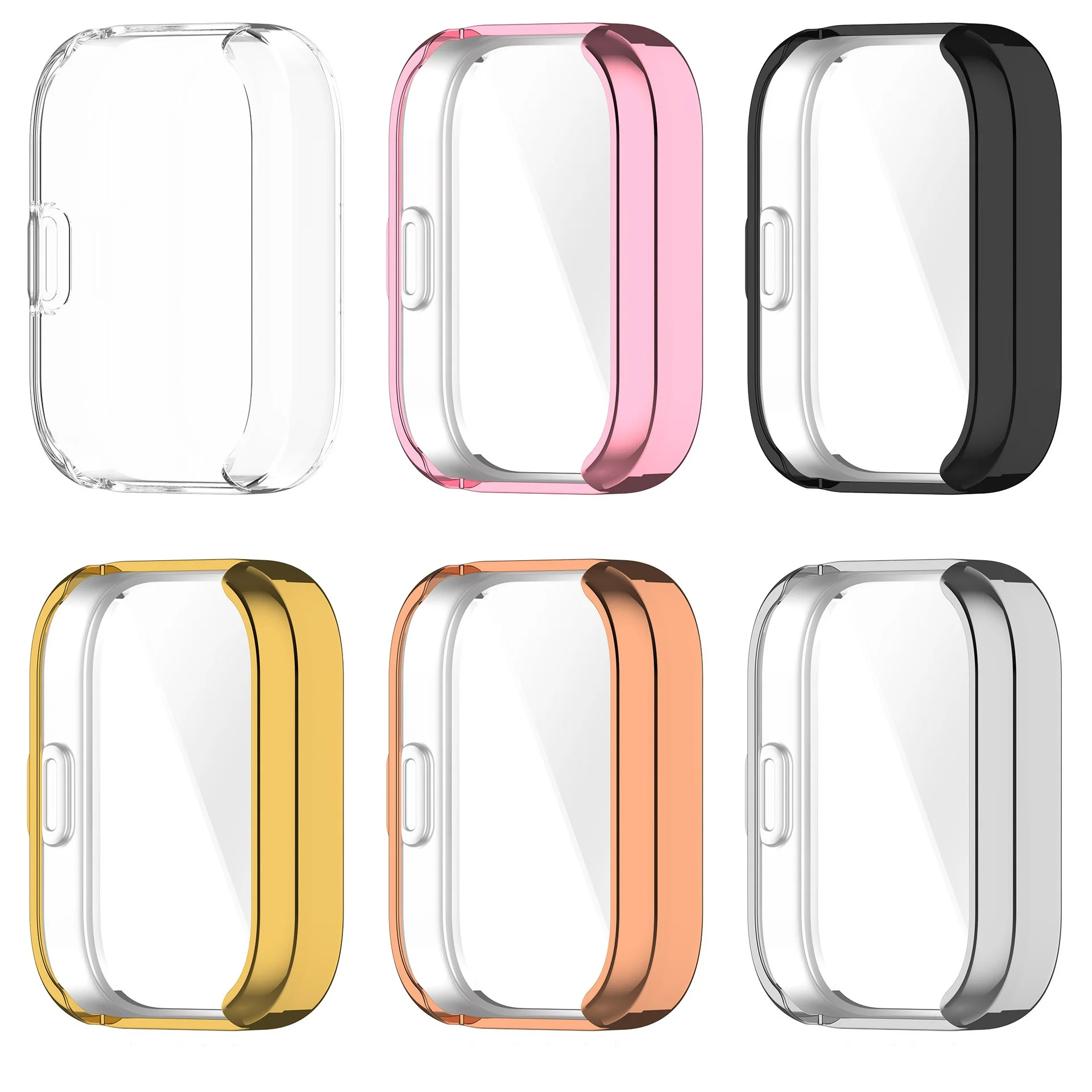 TPU soft shell Screen bumper For Amazfit bip5 Unity（ A2324 ）All-inclusive screen protector Smart watches accessories