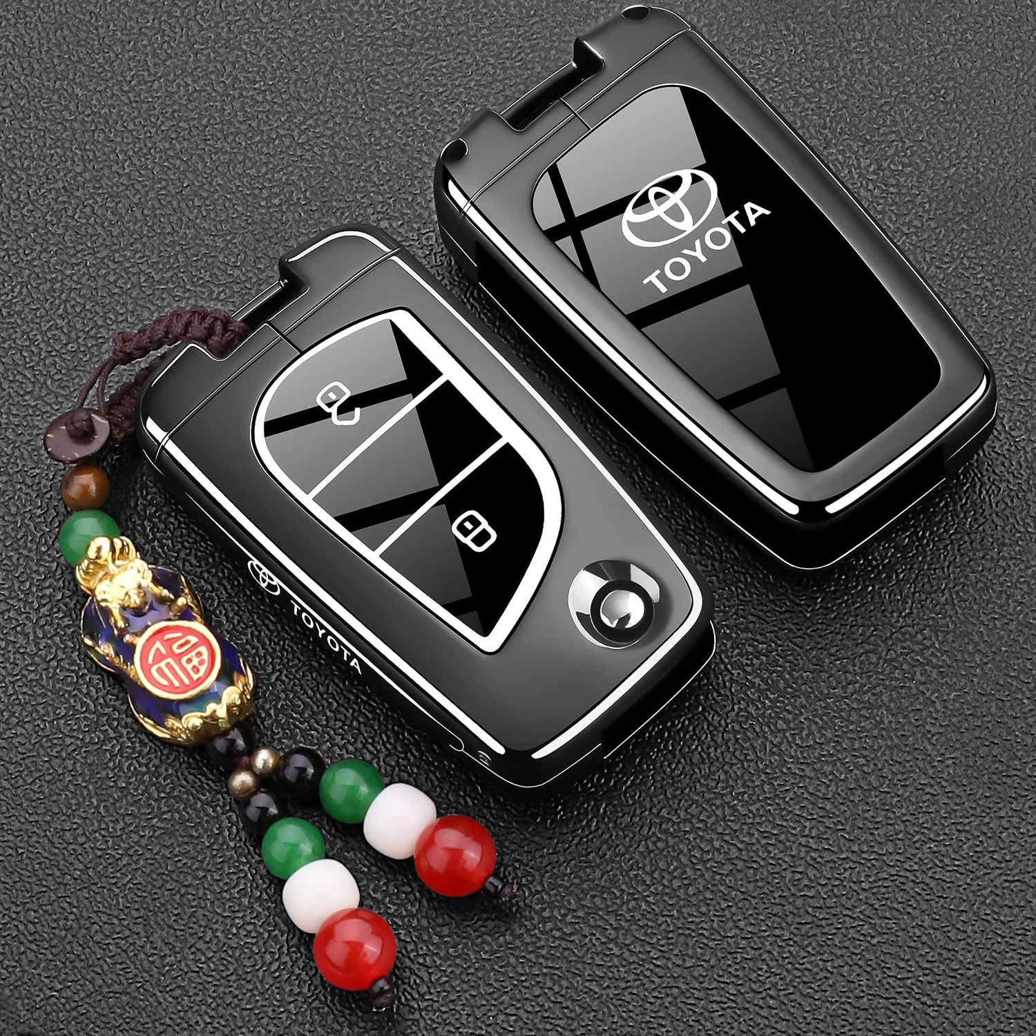 مفتاح السيارة الغطاء الواقي حافظة مفتاح بعيد لتويوتا يارس Rav4 هايلاندر أوريس أفينسيس Aygo سليل TC IM 2015 2016