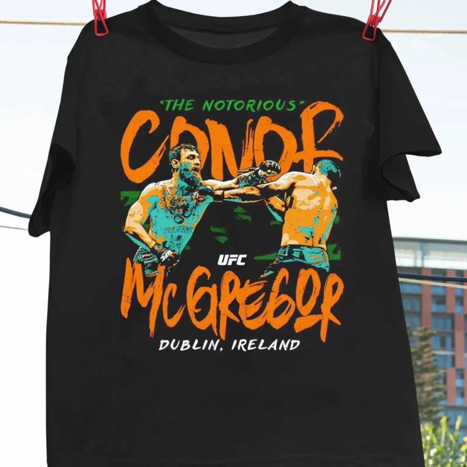 Classic Conor McGregor All Size  T Shirt HT113 vintage Washed Stylish Comfortable fashion Top For Everyday Wear Slightly homme