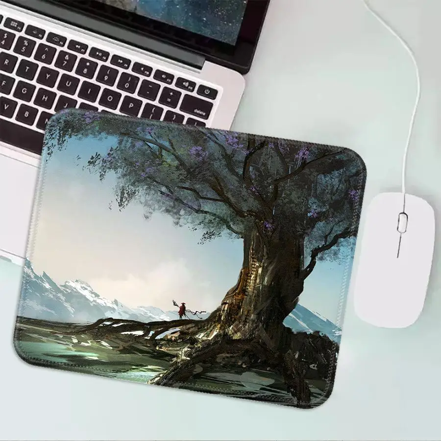 

Коврик для мыши, аксессуары для рабочего стола, офисный коврик, коврик для компьютера, ноутбука, игровой консоли, клавиатуры, оверлок, Forest Adventurer