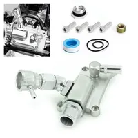 K Series Racing Car Upper Coolant Housing Filler Neck w/ Fitting for Honda K20 K20Z3 K24