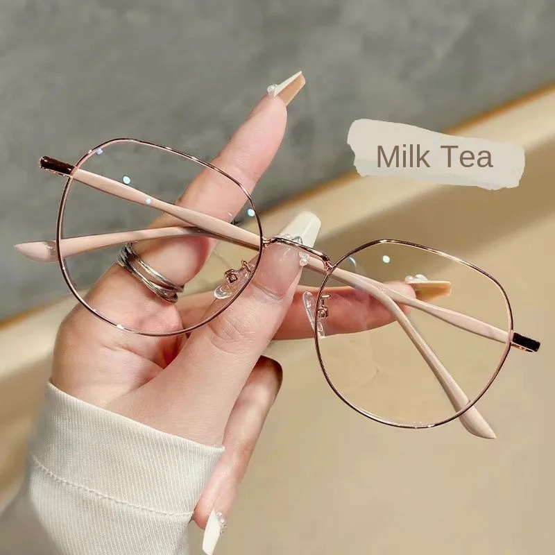 2 قطعة نظارات عصرية مضادة للضوء الأزرق للنساء نظارات عالية الوضوح للجنسين نظارات كمبيوتر عصرية نظارات بصرية