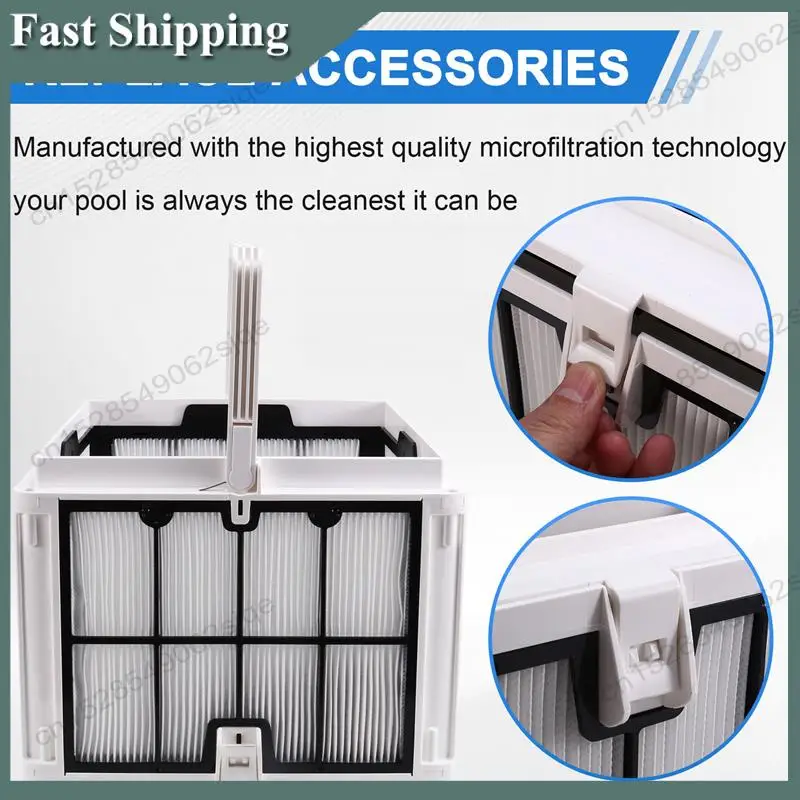 

-ABKM 9991458-R1 Ultra Fine Filter Basket For Robotic Pool Cleaners, Active 20,Explorer E30,M600,Proteus DX4,Triton PS