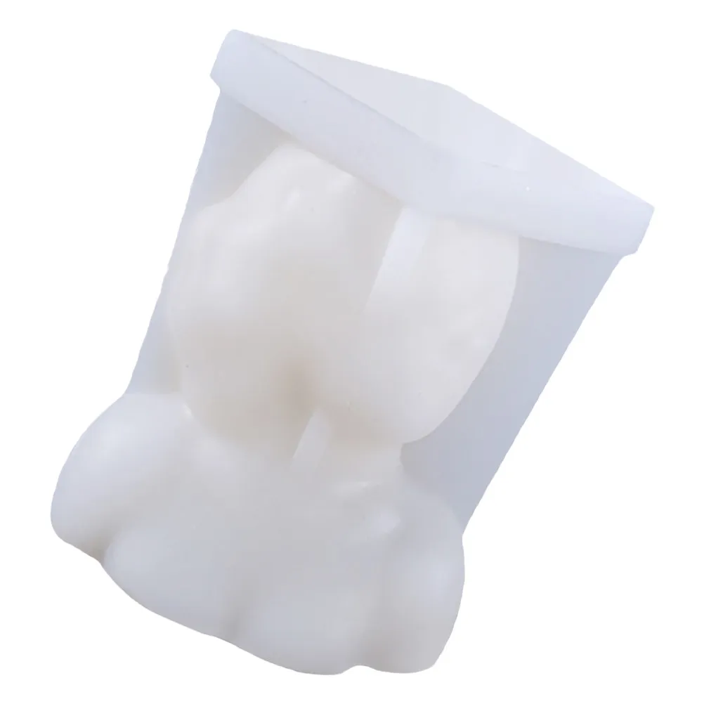 Food Grade Silicone Blindfolded Girl Mold for DIY Wax Candles, Soap Making, and Craft Projects