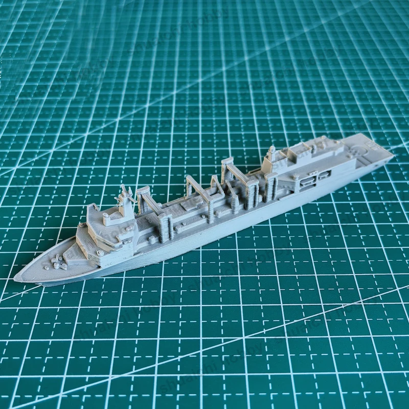 1PCS 1/2000 Scale Destroyer/Frigate Model PLA 3D Printed 052D 055 Warship DIY Landscape Parts for Military Enthusiast Ornament