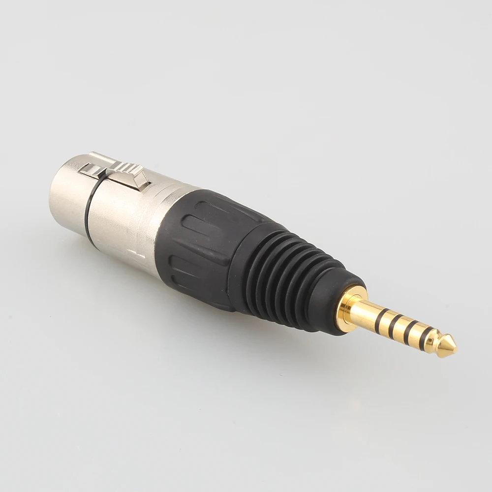 HIFI 4,4mm/2,5mm TRRS Ausgewogene Weibliche zu 4pin Ausgewogene XLR Stecker Konverter Adapter