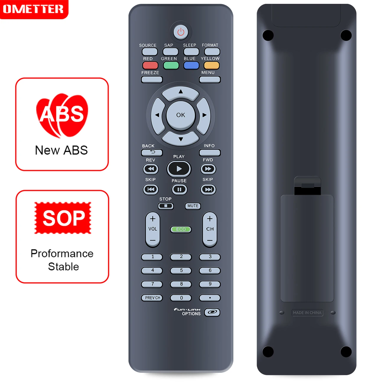 New NF801UD NF804UD NF80NF805UD Remote Control fit for MAGNAVOX TV 40MF401B/F7 22ME601B/F7 37MF301B/F7 26MF301B/F7 26MF321BF7