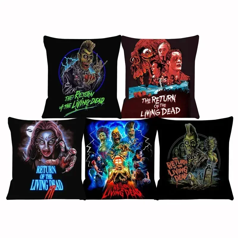 

Horror Movie Cushion Cover Living Room Stills Pillow For Chairs Pillowcase Home Decorative Cushions For Sofa Pillow Cover 45X45