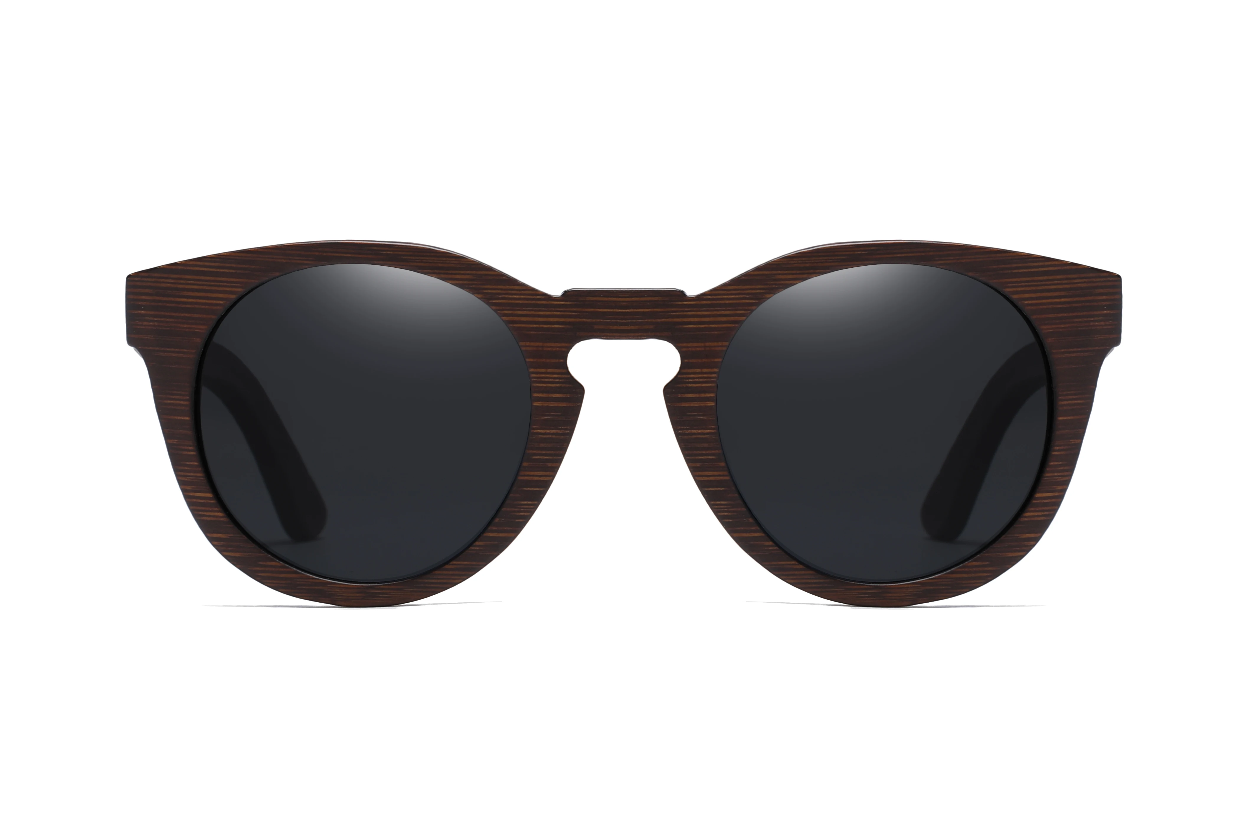 GM Brand Design Lente Nieuwe Stijl 100% Bamboe Gepolariseerde Zonnebrillen Heren Dames Mode Bril UV400 Kartonnen Doos 8240