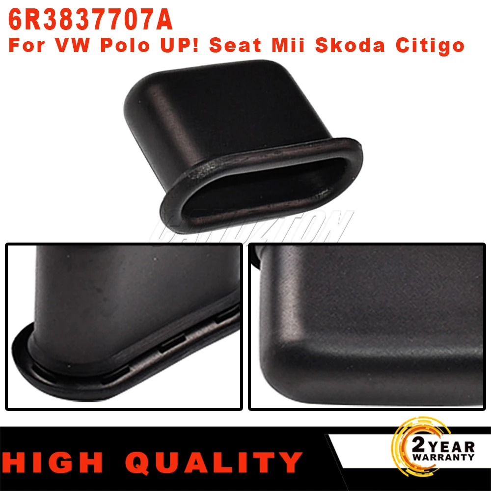 For VW Polo MK5 UP! Seat Mii Skoda Citigo New Lower Door Locating Pin Seal Shut Locator Grommet Black 6R3837707A Car Accessories