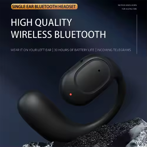 Wireless Headphones Bluetooth Headset With Microphone Bone Conduction Handsfree Noise Canceling Earphones For Driving Audifonos - Image 6