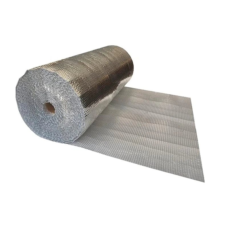 Almofada de espuma térmica prateada, adequada para resfriamento e controle de temperatura, adequada para isolamento e embalagem, 2m x 5m, 1 peça