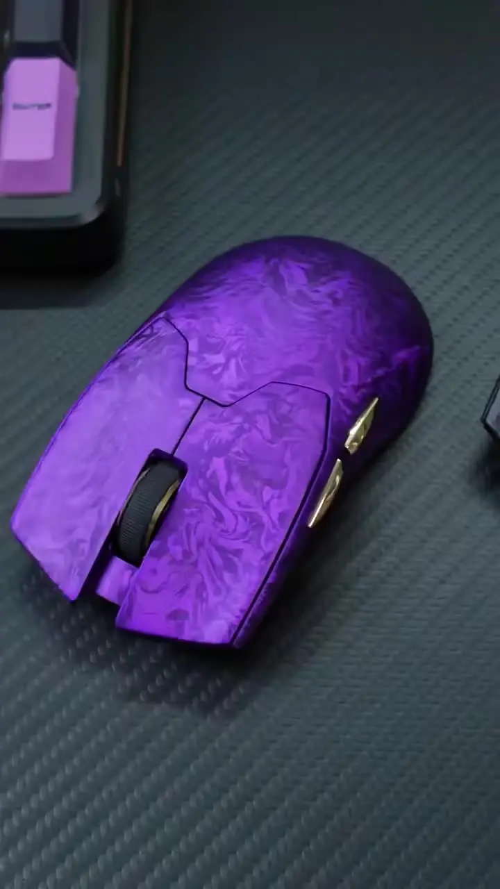 EWEADN Z7 Wireless Gaming Mouse Carbon Fiber Wired 2.4G Dual 8KHz