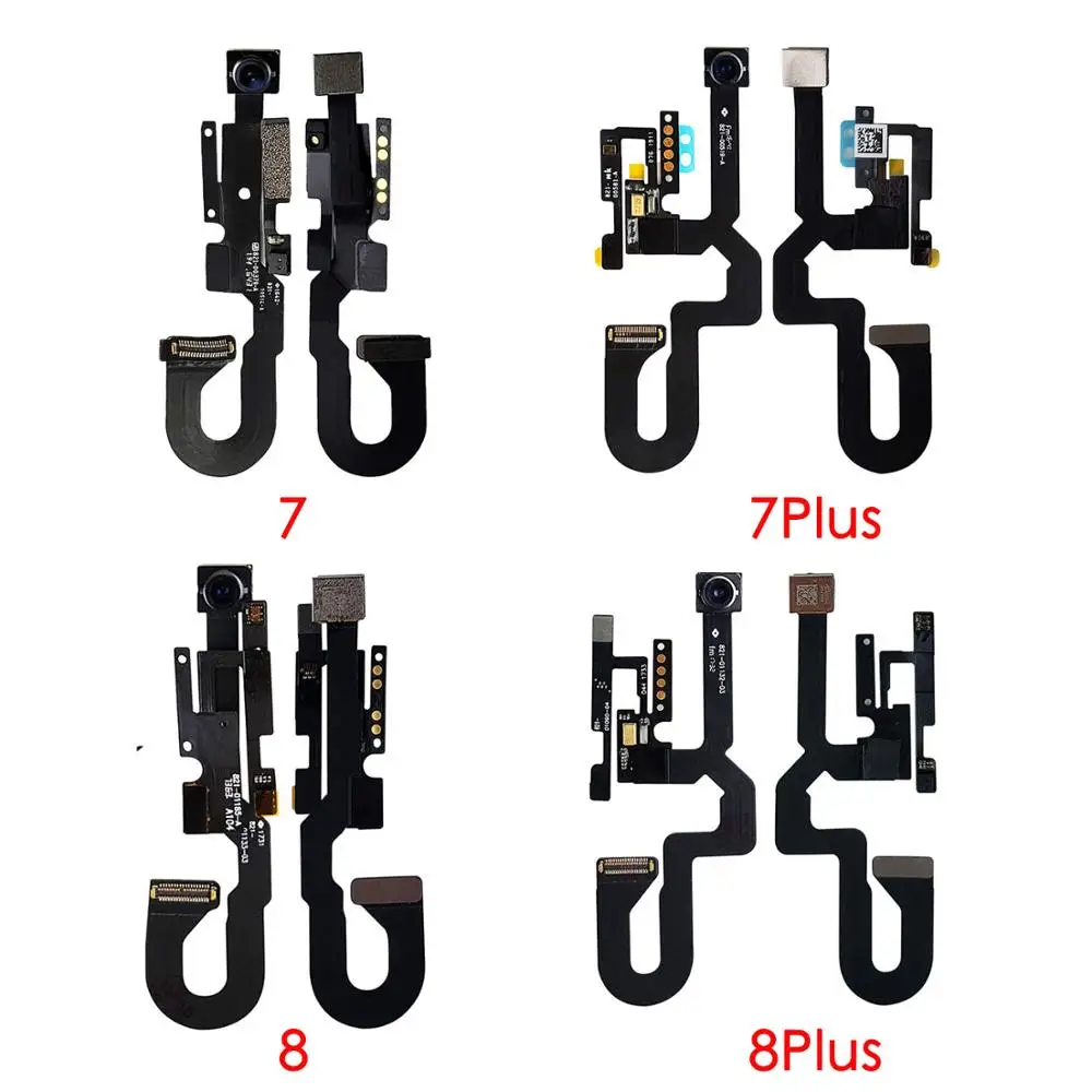 Face Front Camera flex cable  For iPhone 7 7P 8 8 Plus Proximity Sensor / Brightness Sensor / Microphone  / Facetime Connector