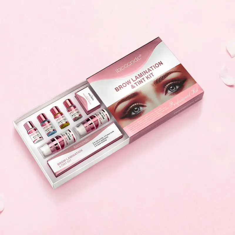 Lamineren Wenkbrauw Kit Diy Wenkbrauw Lamineren Tint Set Effectieve Manier Dikker Wenkbrauwen Schoonheidssalon Benodigdheden Voor Meisjes Vrouwen Vrouwen